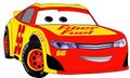 Brush Curber Jr. (cars 3 Fiber Fuel stock car)