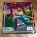 Neon Racers storybook back cover.