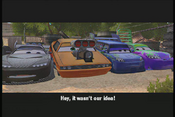 Cars: The Videogame.