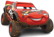 Muddy Racer McQueen XRS