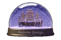 Radiator Springs Snow Globe Souvenir