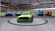 Cars: The Videogame (PSP version).