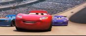 Ricky Axle beside Lighting McQueen