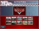The Activity selection screen