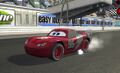 Lightning McQueen in Radiator Springs Speedway